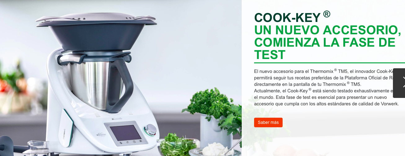 Nueva plataforma Cookidoo® y presentación de la Cook-Key®