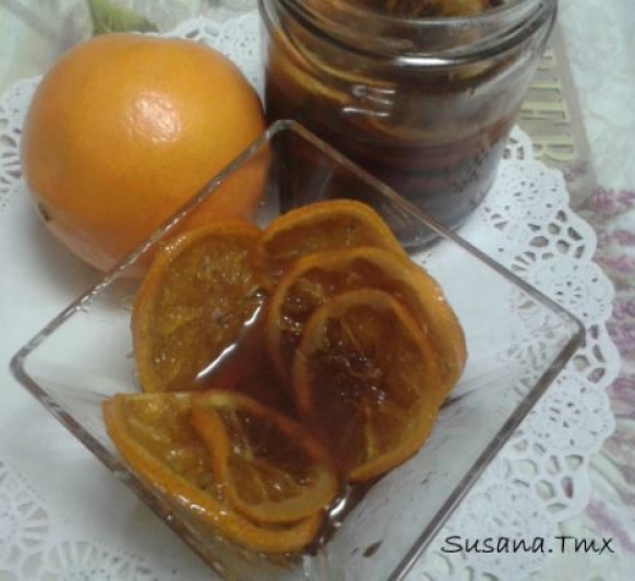 Naranjas confitadas con Thermomix® 