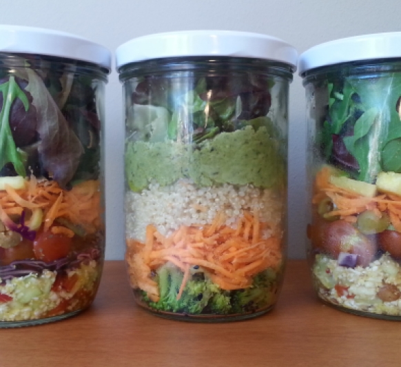 Ensalada Thermomix: brocoli,quinoa y pesto
