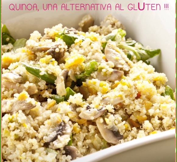Quinoa con verduras salteadas con Thermomix